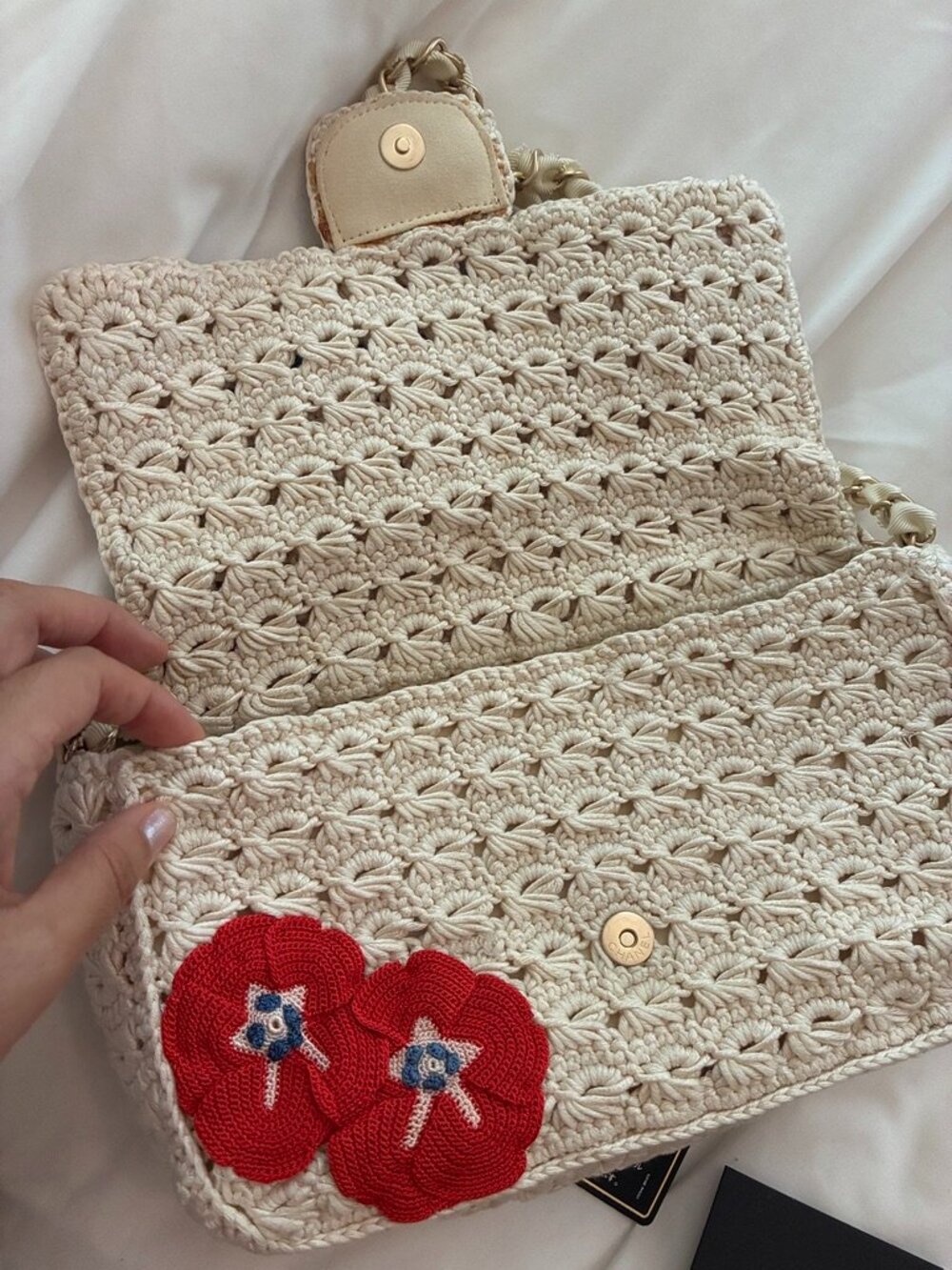 Chanel 2010 Runway Farm Limited Edition Crochet Bag - Picture 7 of 15